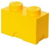 LEGO Set van 2 Opbergbox Brick 2, Geel online kopen