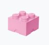 LEGO Set van 4 Opbergbox Brick 4, Lichtroze online kopen