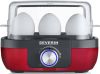 Severin Ek 3168 Eierkoker Voor 6 Eieren Pocheerfunctie Rood online kopen