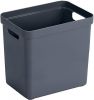 Sunware Sigma home box 25 liter donker blauwgrijs 36, 3x25x35 cm Leen Bakker online kopen