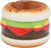 Trendoz Hamburger Asbak Rond Dolomiet Multi kleur 7 X 9 Cm Asbakken online kopen