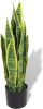 VidaXL Kunst sanseveria plant met pot 65 cm groen online kopen