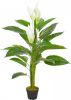 VidaXL Kunstplant met pot Anthurium 115 cm wit online kopen