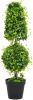 VidaXL Kunstplant met pot buxus 100 cm groen online kopen