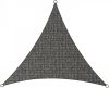 Livin'outdoor Schaduwdoek Iseo driehoekig 3, 6x3, 6x3, 6 m HDPE grijs online kopen