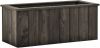 VidaXL Plantenbak verhoogd 74x32x30 cm massief grenenhout grijs online kopen