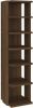 VidaXL Schoenenrek 25x27x102 cm bewerkt hout bruineikenkleurig online kopen