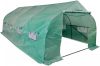 VIDAXL Tuinkas walk in draagbare polytunnel met stalen frame 18 m&#xB2 online kopen