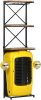 VidaXL Wijnkast tractor 49x31x172 cm massief mangohout geel online kopen