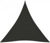 VidaXL Zonnescherm driehoekig 4x4x4 m oxford stof antracietkleurig online kopen