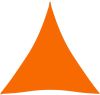 VidaXL Zonnescherm driehoekig 4x4x4 m oxford stof oranje online kopen