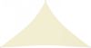 VIDAXL Zonnescherm driehoekig 4x4x5, 8 m oxford stof cr&#xE8, mekleurig online kopen