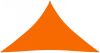 VidaXL Zonnescherm driehoekig 4x4x5, 8 m oxford stof oranje online kopen