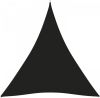 VidaXL Zonnescherm driehoekig 4x5x5 m oxford stof zwart online kopen