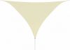 VIDAXL Zonnescherm driehoekig 5x5x5 m oxford stof cr&#xE8, mekleurig online kopen