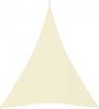 VIDAXL Zonnescherm driehoekig 5x6x6 m oxford stof cr&#xE8, mekleurig online kopen