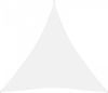 VidaXL Zonnescherm driehoekig 6x6x6 m oxford stof wit online kopen