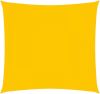 VIDAXL Zonnescherm vierkant 7x7 m oxford stof geel online kopen
