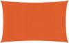 VIDAXL Zonnezeil 160 g/m&#xB2, 2x3, 5 m HDPE oranje online kopen