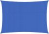 VIDAXL Zonnezeil 160 g/m&#xB2, 2x4 m HDPE blauw online kopen