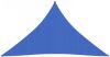 VIDAXL Zonnezeil 160 g/m&#xB2, 3, 5x3, 5x4, 9 m HDPE blauw online kopen