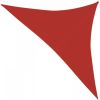 VIDAXL Zonnezeil 160 g/m&#xB2, 3, 5x3, 5x4, 9 m HDPE rood online kopen