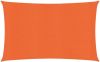 VIDAXL Zonnezeil 160 g/m&#xB2, 3, 5x5 m HDPE oranje online kopen
