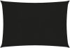 VIDAXL Zonnezeil 160 g/m&#xB2, 3, 5x5 m HDPE zwart online kopen