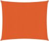 VIDAXL Zonnezeil 160 g/m&#xB2, 3, 6x3, 6 m HDPE oranje online kopen