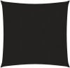 VIDAXL Zonnezeil 160 g/m&#xB2, 3x3 m HDPE zwart online kopen