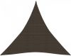 VIDAXL Zonnezeil 160 g/m&#xB2, 6x6x6 m HDPE bruin online kopen