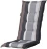 Madison Tuinkussens Hoge Rug Stripe Grey 123x50 Grijs online kopen