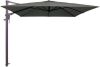 Vrijhangende zweefparasol Monaco Flex 300x300 grey inclusief kruisvoet(showroomaanbieding ) online kopen