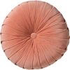 Dutch Decor KAJA Sierkussen rond velvet Muted Clay 40 cm roze online kopen