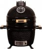 Patton Premium Kamado 15 Table Black Grill Barbecue Ø 34 cm Zwart online kopen