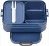 MEPAL  Voedingsmiddelbakje Bento Lunchbox nordic demin tabblad midi 900 ml Blauw Gr.760ml-1000ml online kopen