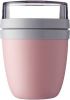MEPAL  Voedingsmiddelbakje Lunchpot Ellipse nordic pink 500 + 200 ml Roze/lichtroze Gr.380ml-750ml online kopen