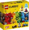 Lego 11014 Classic Stenen en wielen startersset voor kinderen vanaf 4 jaar, met speelgoedauto, trein, bus, robot en meer online kopen