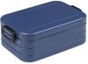 MEPAL  Voedingsmiddelbakje Bento Lunchbox nordic demin tabblad midi 900 ml Blauw Gr.760ml-1000ml online kopen