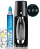 Sodastream Spirit One Touch toestel incl. 1 Fuse fles en 60L CO2 Cilinder Waterkan Zwart online kopen