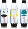 Sodastream Fuse Flessen Hipster(3x)Waterkan Transparant online kopen