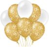 Paperdreams Decoration Balloons Goud/wit 30 Verpakking A 8 Stuks online kopen