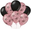 Paperdreams Decoration Balloons Roze/zwart 40 Verpakking A 8 Stuks online kopen