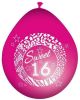 Shoppartners Ballonnen Sweet Sixteen 8 Stuks online kopen