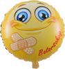 Feestbazaar Folieballon Smiley Beterschap 45cm online kopen