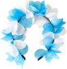 Folat Tiara Bloemen Dames Blauw/wit One size online kopen