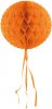 Shoppartners Honeycomb Bol 30 Cm Oranje online kopen
