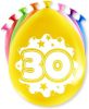 Paper Dreams Ballonnen Party 30 Jaar 18, 5 X 11 Cm Latex 8 Stuks online kopen