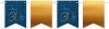Folat Vlaggenlijn Elegant 30 Jaar Papier Blauw/goud 6 Meter online kopen
