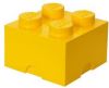 LEGO Set van 2 Opbergbox Brick 4, Geel online kopen